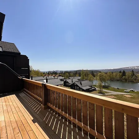 公寓 Panorama Leilighet Pa Fjellparken Beitostolen